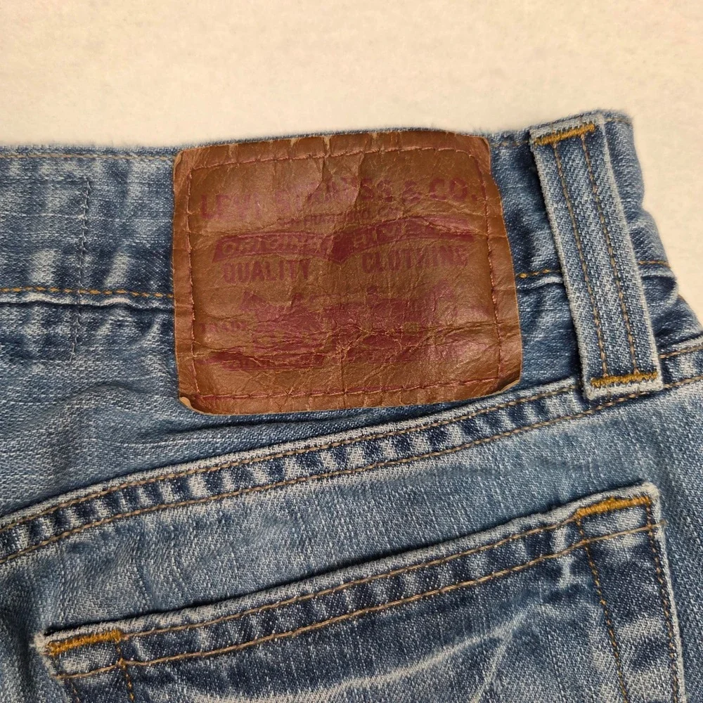 Levi's 527 Jeans Mens 30×30 (Fits 29×27) Blue Low Boot Cut Denim‎